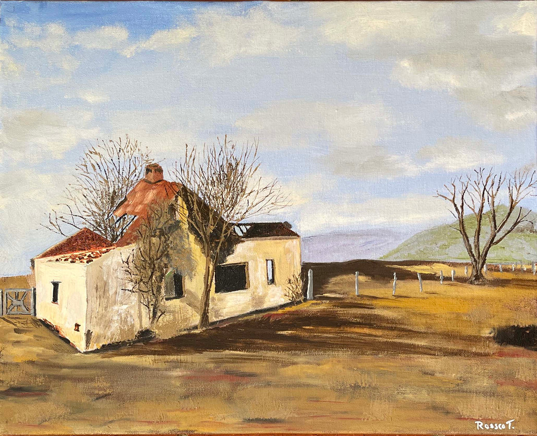 2025 Derelict farmhouse building, Creighton District, Kwazulu-Natal, Huck Oban inspiration