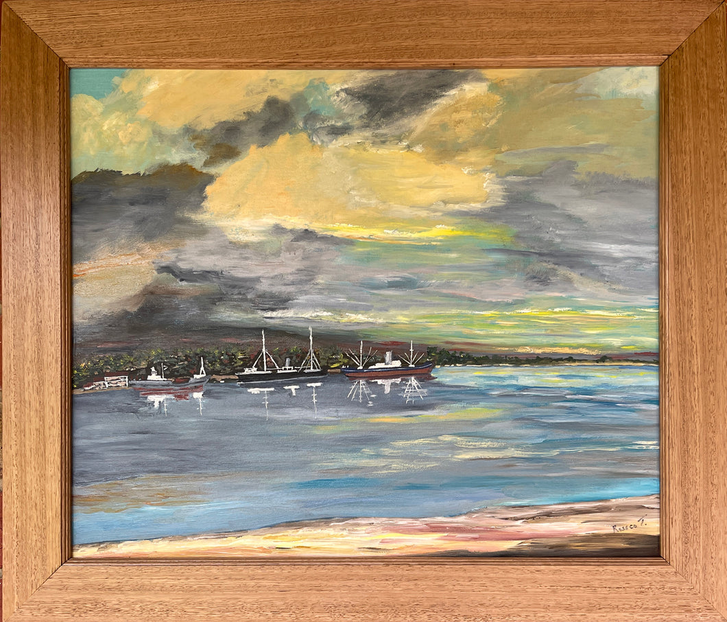 2025 Ships on Brisbane River cira 1920s