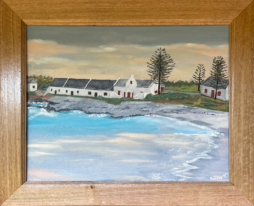 2025 Cape Dutch farmhouse building, Bokbaai, Western Cape, South Africa. Mike Vlok inspiration