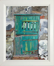 Load image into Gallery viewer, Outhouse door in building South Africa
