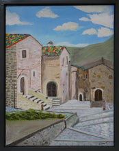 Load image into Gallery viewer, Garden Plot. Santo Stefano di Sessanio (Aq) Italy streetscape
